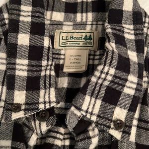 L.L.Bean Plaid Flannel Shirt